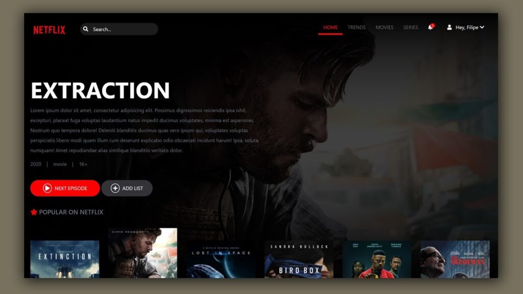 layarwarna21 halaman utama dengan desain modern